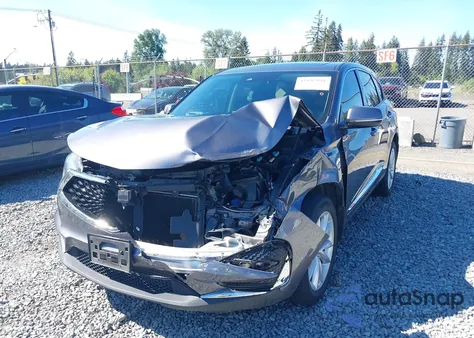 2020 Acura Rdx Standard from USA, damaged, VIN 5J8TC2H31LL017103
